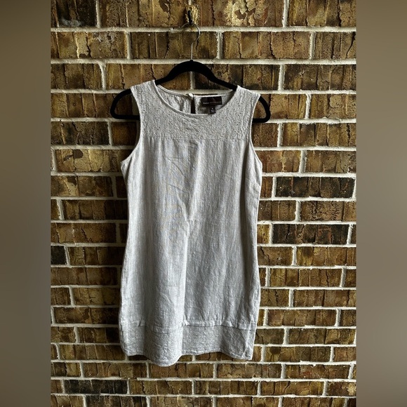Dana Buchman Gray Fitted Sleeveless Tank Top - Picture 6 of 6